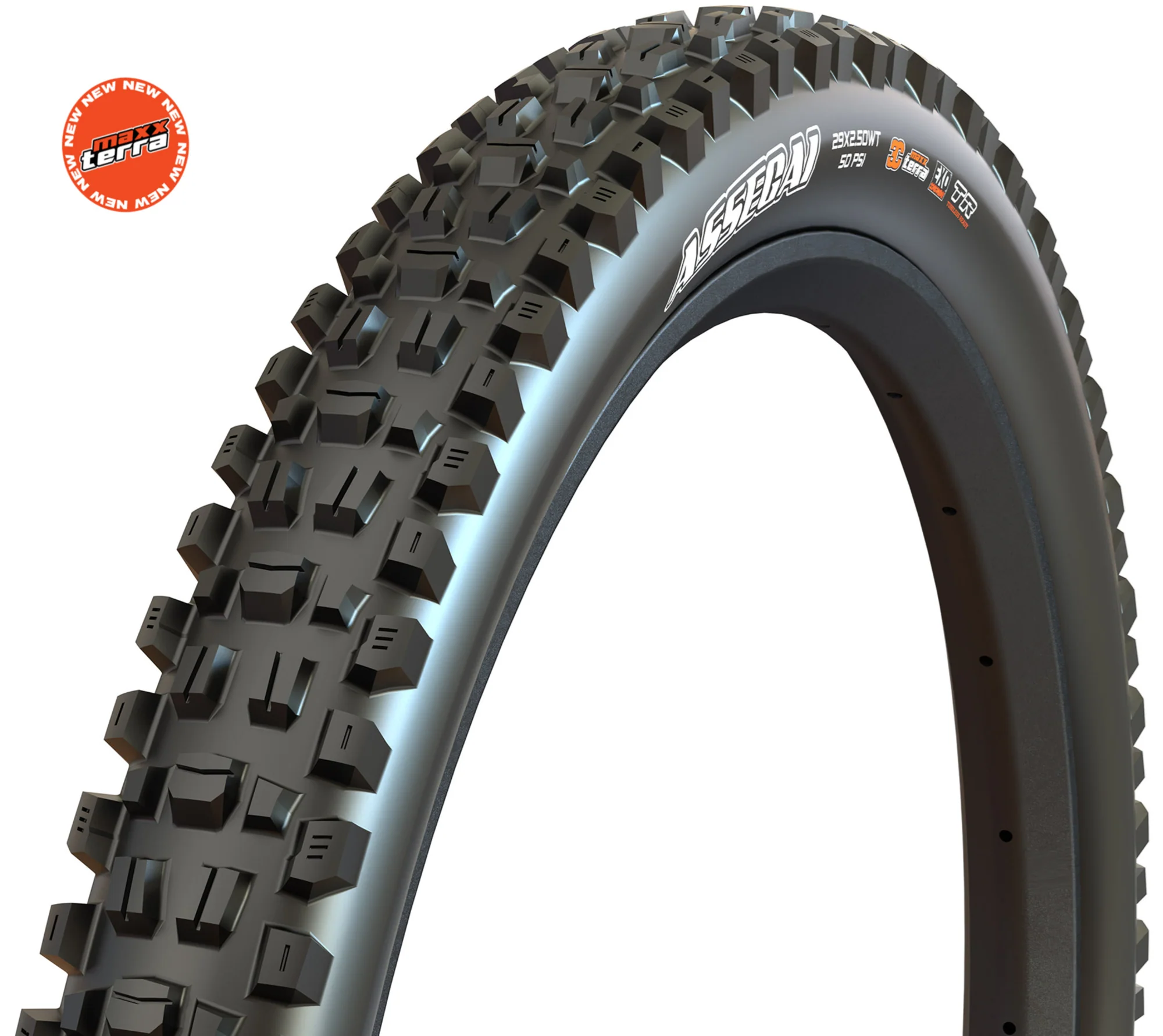 Maxxis Assegai 29 x 2.5" WT New Maxxterra TR EXO+ Tire