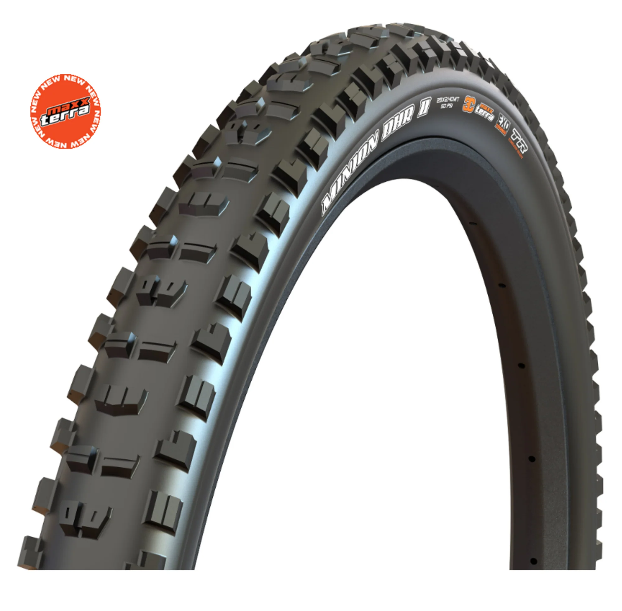 Maxxis Minion DHR II 29 x 2.4" WT New MaxxTerra TR EXO+ Tire